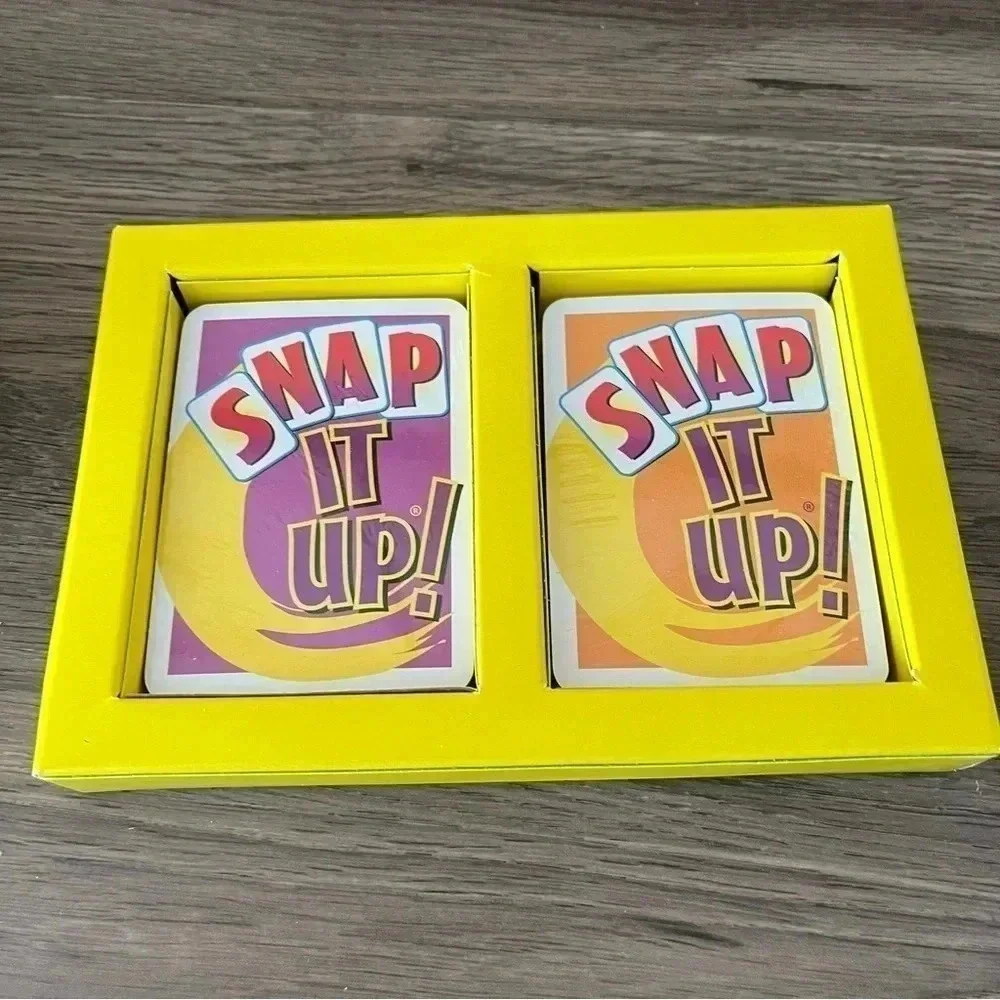 NEW Learning Resources Snap It Up! Game Word Reading Word Families Fun Fast Pace